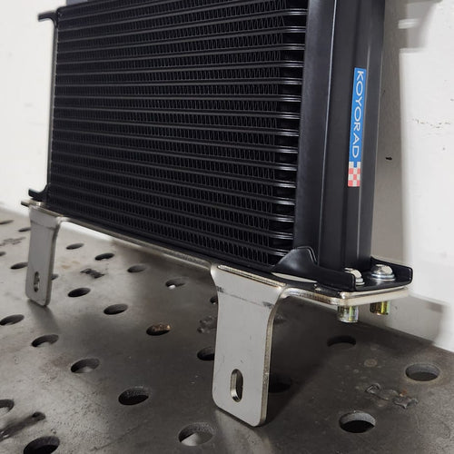 260Z Koyorad oil cooler mount front view