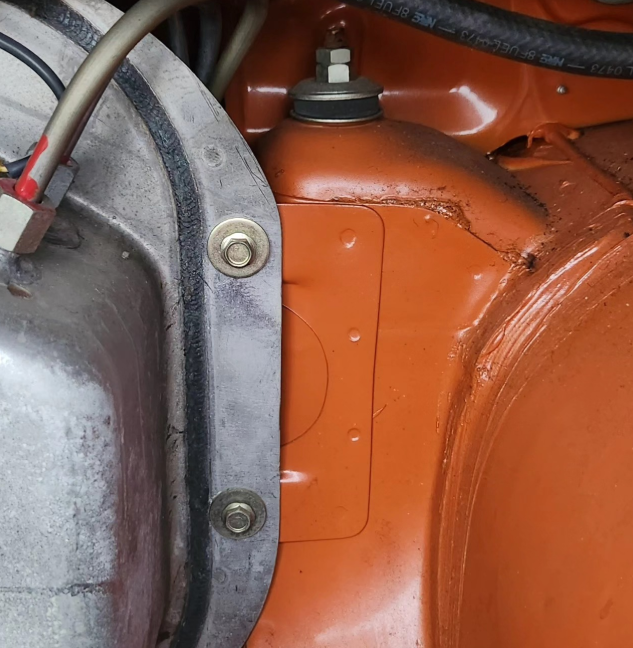 Toyota Corolla TE27 Mitsuba Fuel Pump Bracket