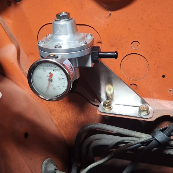 Fuel Pump Regulator Bracket - CAD Designed for 1973 Corolla (TE27)
