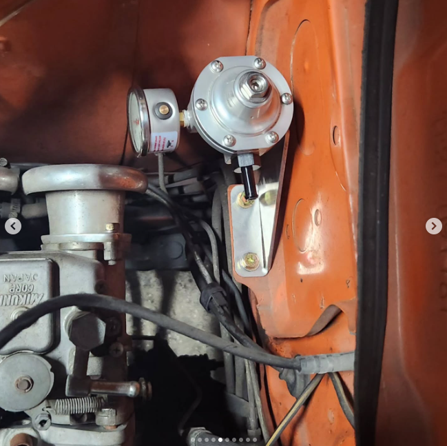 Fuel Pump Regulator Bracket - CAD Designed for 1973 Corolla (TE27)