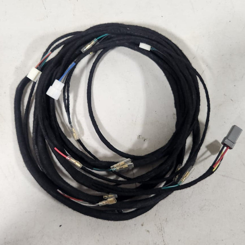 ZSM S30Z wiring harness detail showing Deutsch connectors and wire routing