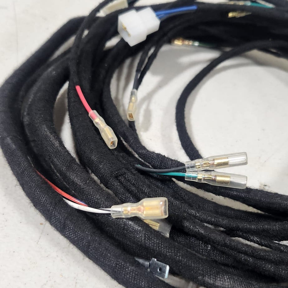ZSM S30Z custom wiring harness with ignition switch and connectors