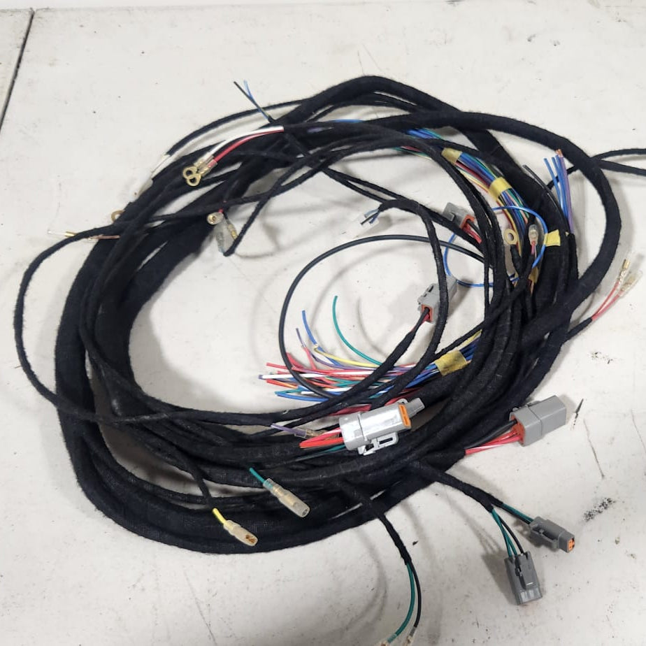 ZSM S30Z wiring harness connector detail with multi-pin Deutsch connectors