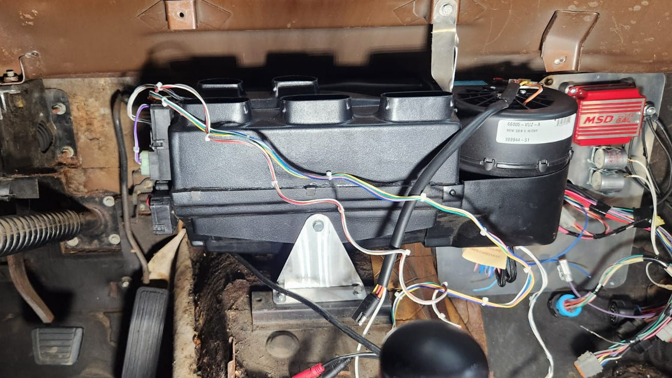 240Z Vintage Air A/C Install Kit