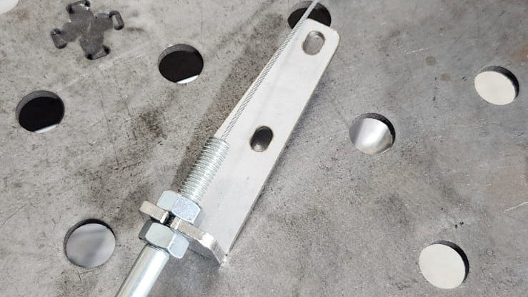 260z Throttle Cable Bracket - Firewall Mounted