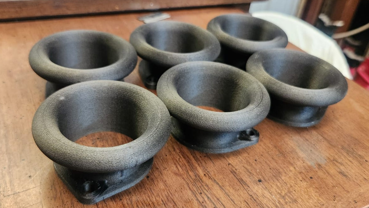 L-Series Engine 3D Printed Velocity Stacks (Shorties)