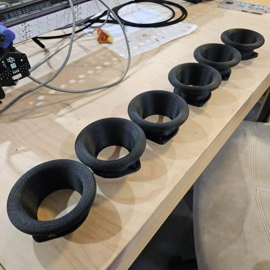 L-Series Engine 3D Printed Velocity Stacks (Shorties)