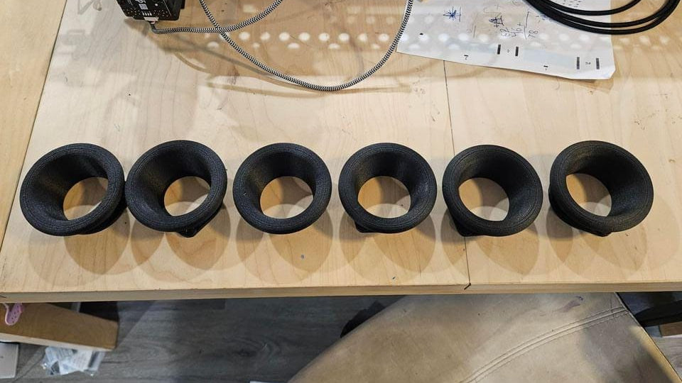 L-Series Engine 3D Printed Velocity Stacks (Shorties)