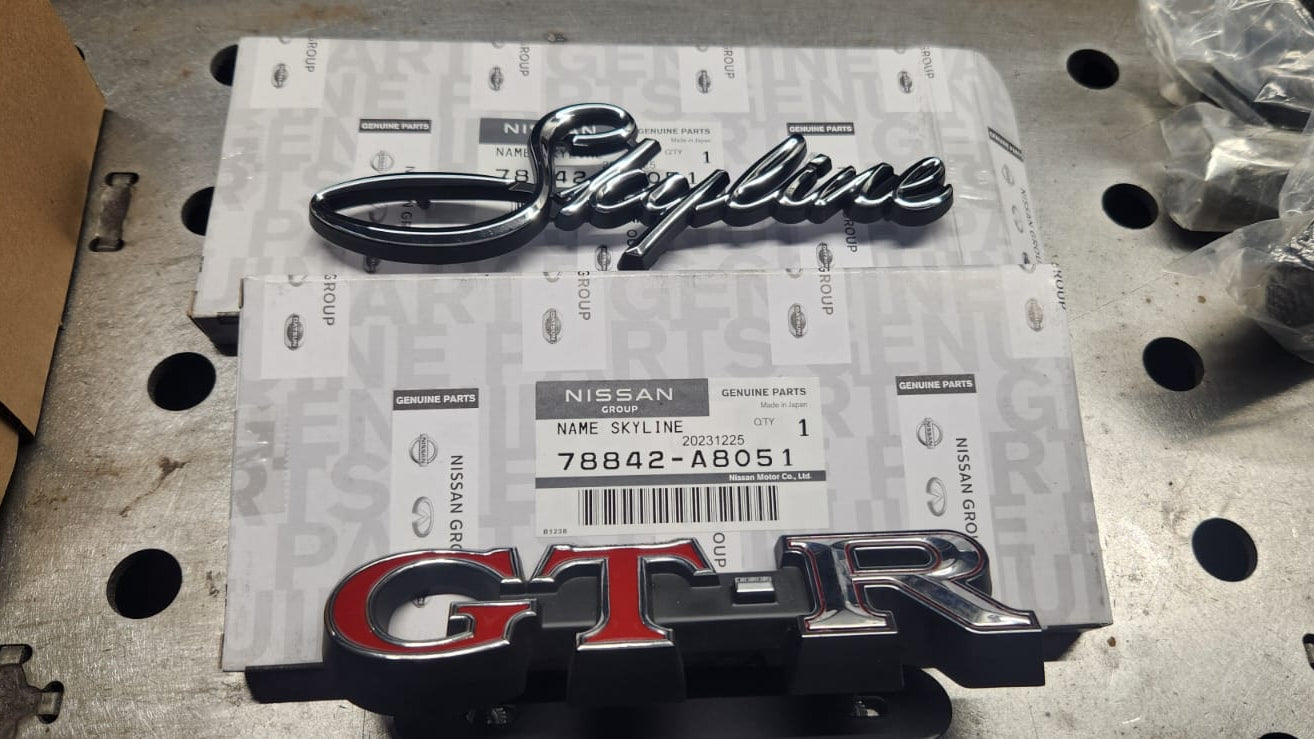 JDM Skyline Badges & Accessories