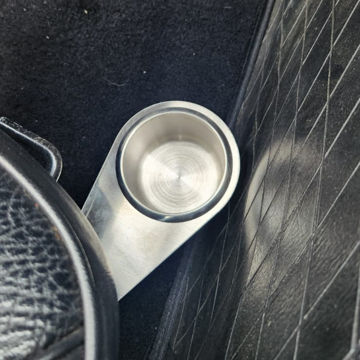 S30Z Cupholder Seat Mount (260Z/280Z)— Stainless Steel