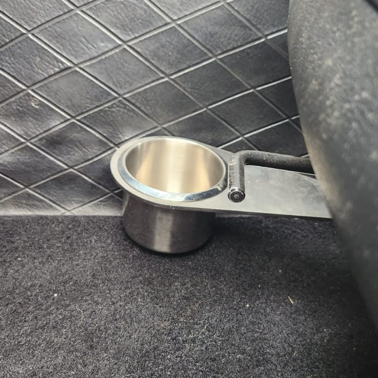 S30 Cupholder Seat Mount (240Z) - Stainless Steel