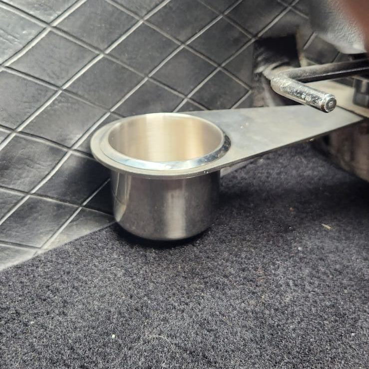 S30 Cupholder Seat Mount (240Z) - Stainless Steel