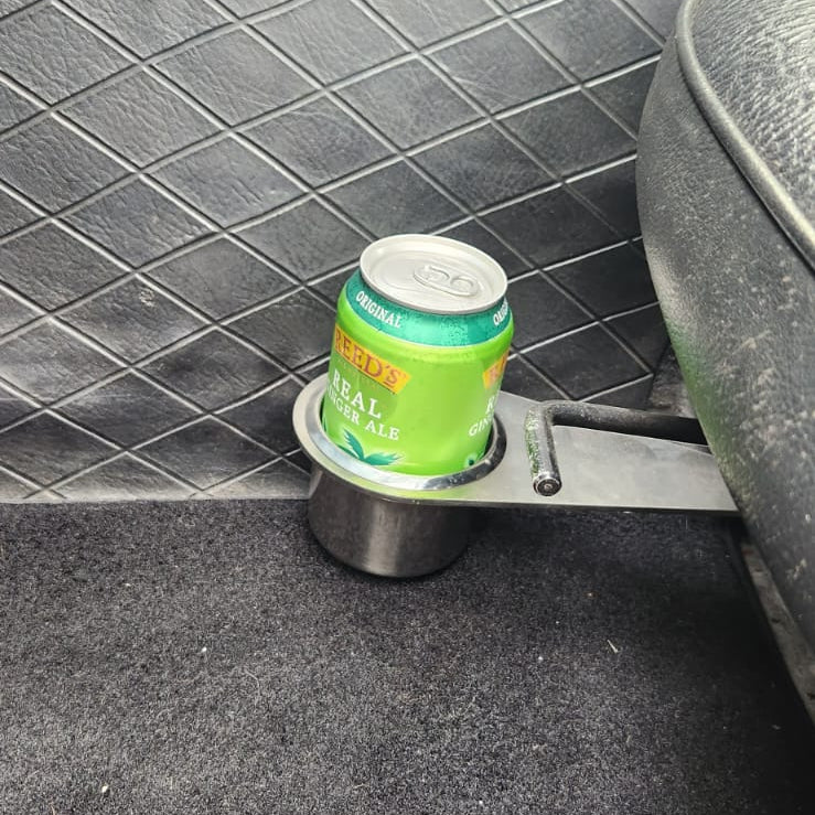 S30 Cupholder Seat Mount (240Z) - Stainless Steel