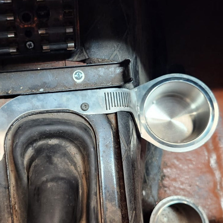 240Z Single Cupholder - CAD Designed Stainless Steel