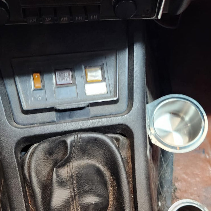 240Z Single Cupholder - CAD Designed Stainless Steel