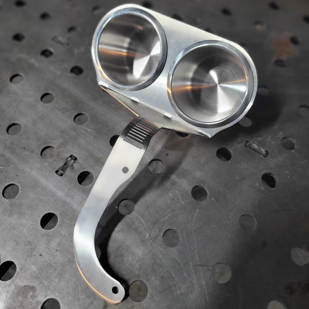 240Z Dual Cupholder - CAD Designed Stainless Steel