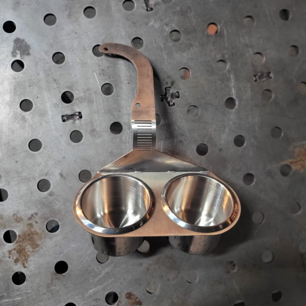 260Z/280Z Double Cupholder — CAD Designed Stainless Steel