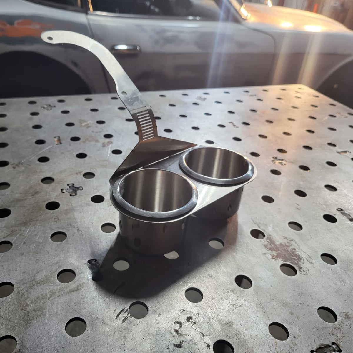 260Z/280Z Double Cupholder — CAD Designed Stainless Steel
