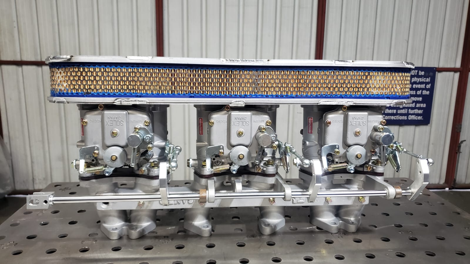 Triple Carb Air Cleaner OEM+