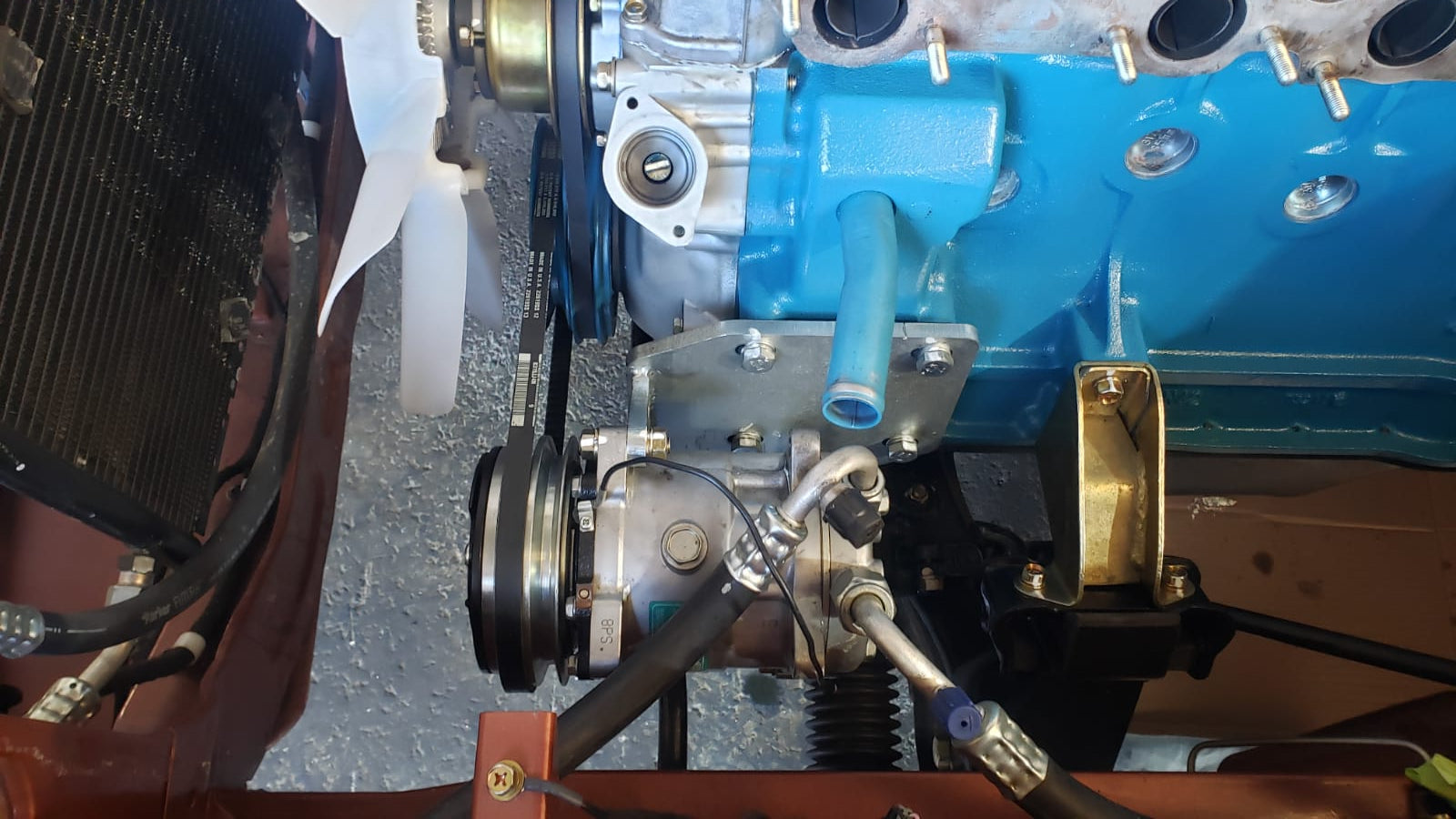 A/C Compressor Bracket - L-Series Engine (240z/260z/280z)