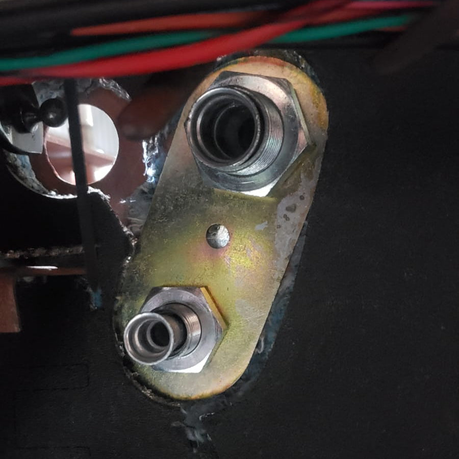 280z A/C Firewall Bulkhead Bracket
