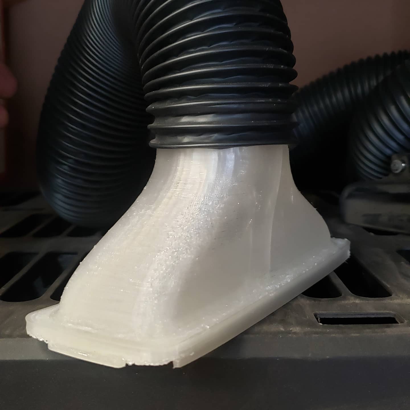 A/C Vent Adapter - 260Z/280Z OEM Dash to Vintage Air Ducting