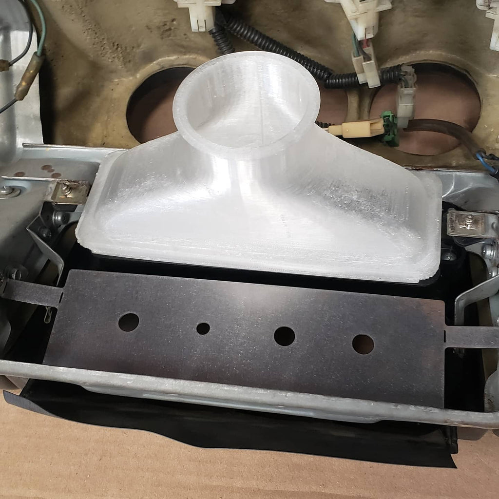 A/C Vent Adapter - 260Z/280Z OEM Dash to Vintage Air Ducting