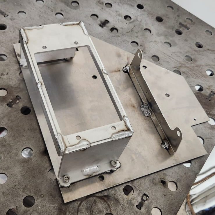 260Z Kickpanel Blanks — Aluminum
