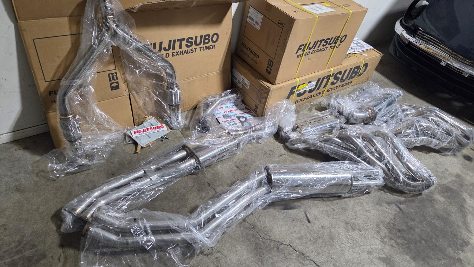 Fujitsubo Legalis R Headers & Exhaust System — S30Z