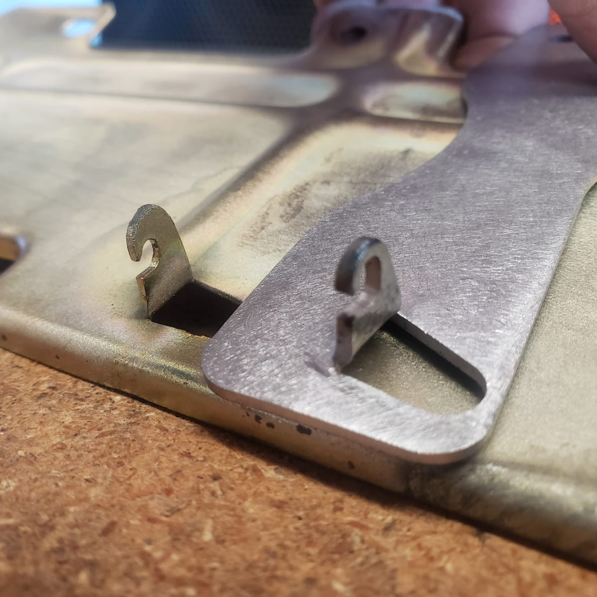 L6 Return Spring Bracket - Mount Under Stock Heatshield