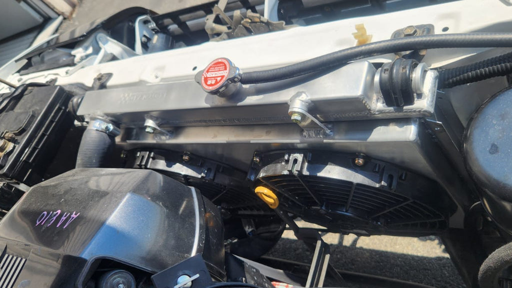 AE86 Single Fan Shroud Spal 12"