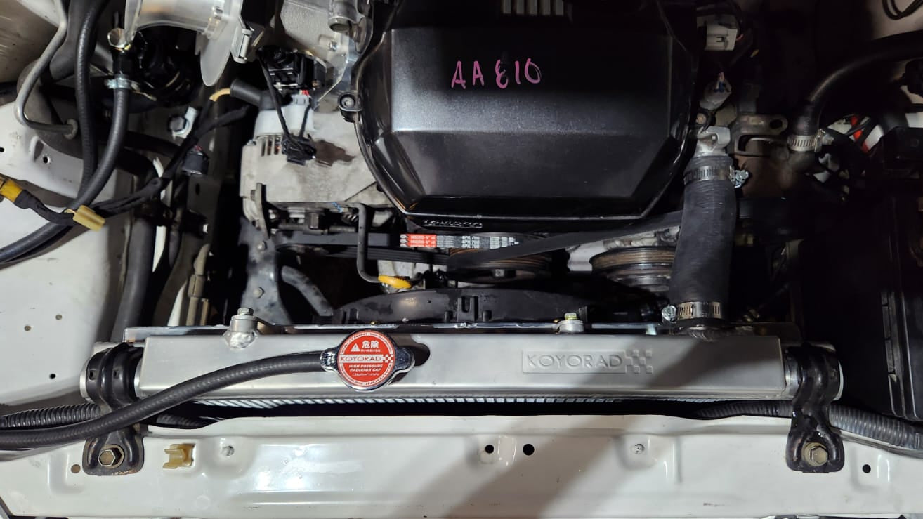 AE86 Single Fan Shroud Spal 12"