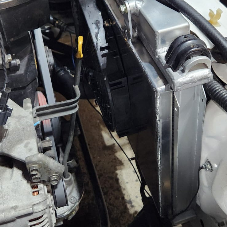 AE86 Single Fan Shroud Spal 12"