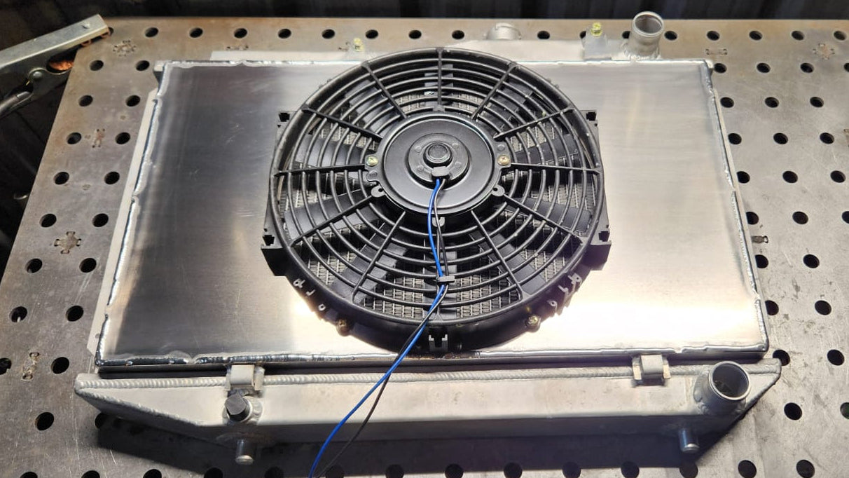 AE86 Single Fan Shroud Spal 12"