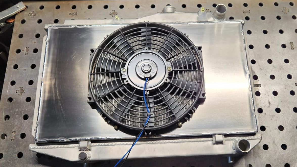 AE86 Single Fan Shroud Spal 12"