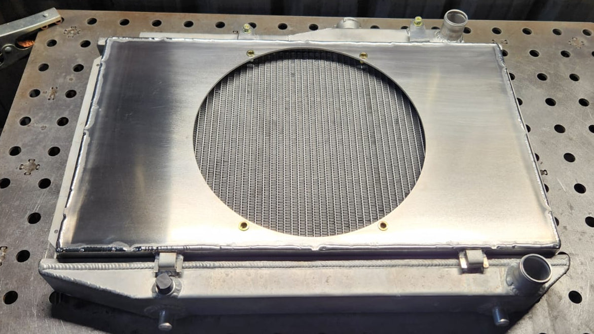 AE86 Single Fan Shroud Spal 12"