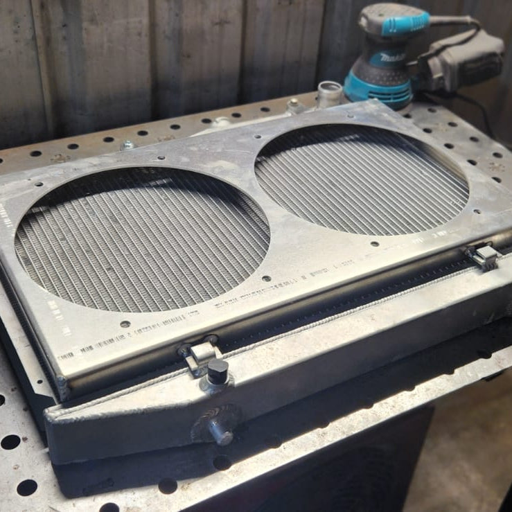 AE86 Dual Fan Shroud Spal 12"