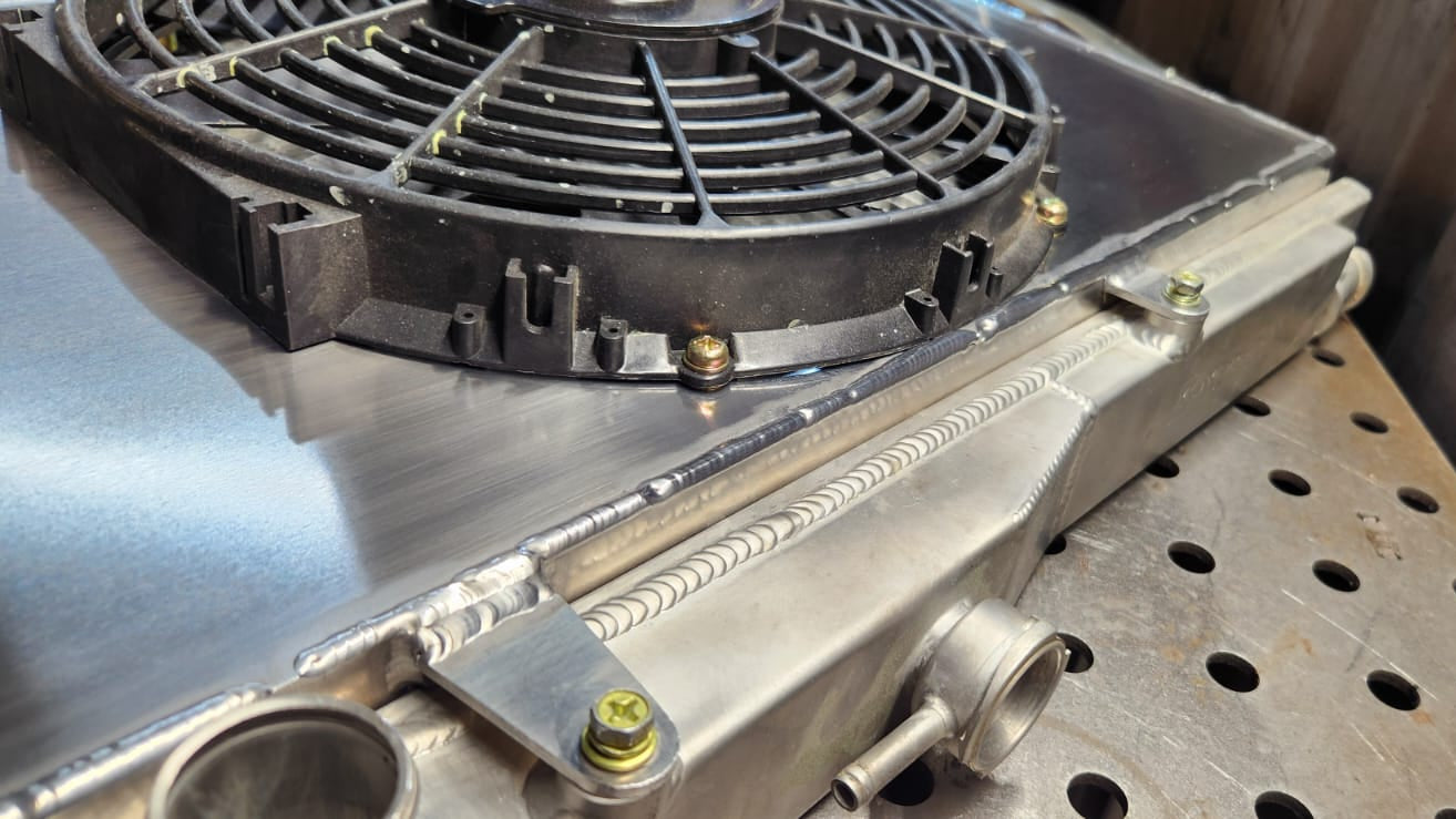 AE86 Single Fan Shroud Spal 12"