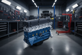 L24 Engine with workshop background