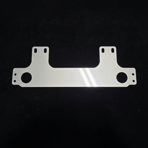 240Z Oil Cooler Mount Greddy Trust on black felt background