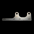 ZSM Custom L-Series engine hoist SST laser-cut mild steel bracket on black background