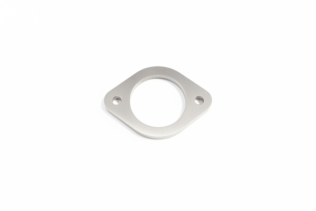 AE86 Header to CAT Stainless Flange 2.5 inch - laser cut stainless steel