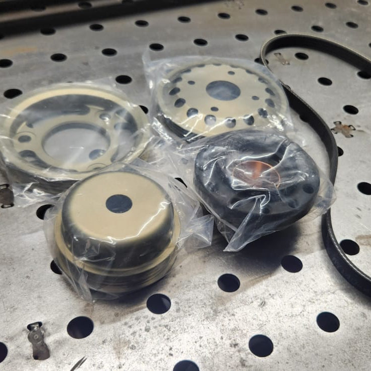 L6 ASW Serpentine Pulley Kit with ATI Damper Hub — Japan Import